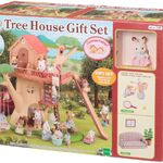 sylvanian families treehouse gift set
