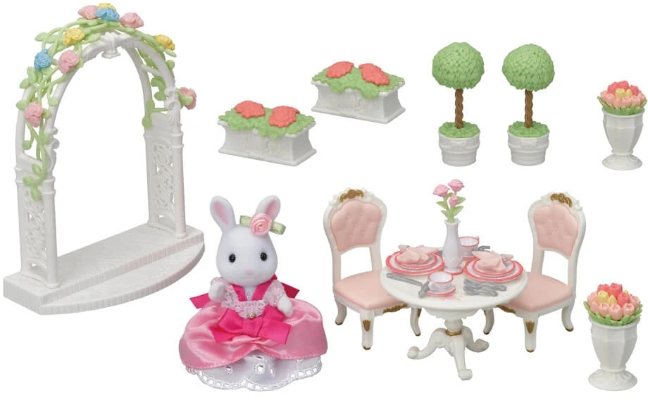 Rose Garden Tea Party Set Sylvanian Families Wiki Fandom