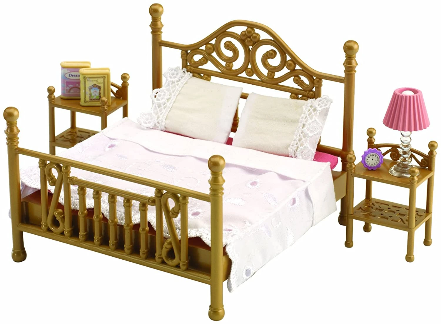 Luxury Brass Bed Sylvanian Families Wiki Fandom