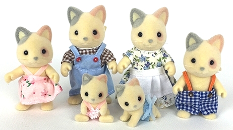 calico critters whiskers cat family