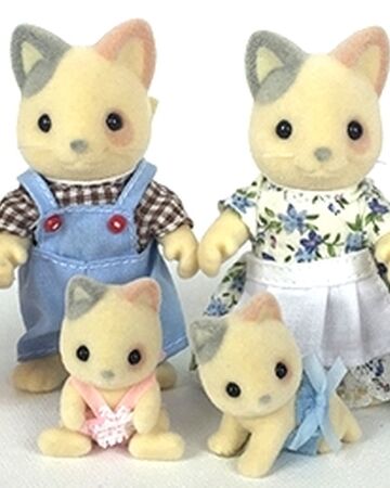 sylvanian families persian cat family