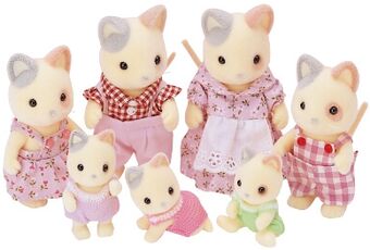 calico critters whiskers cat family