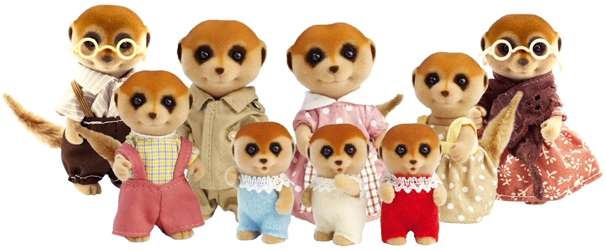 sylvanian families suricate