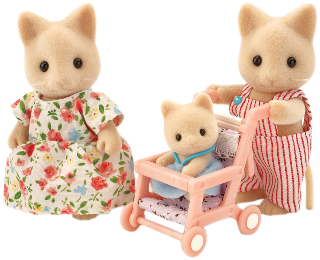 sylvanian families new arrival