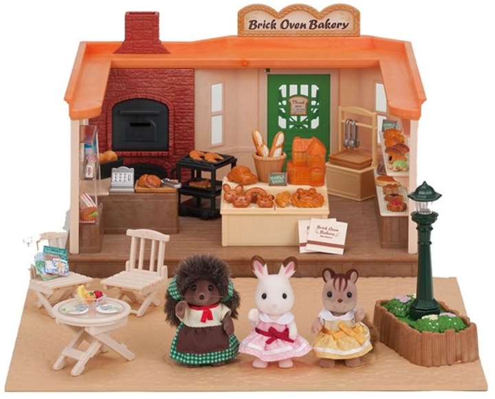 sylvanian families cedar terrace gift set