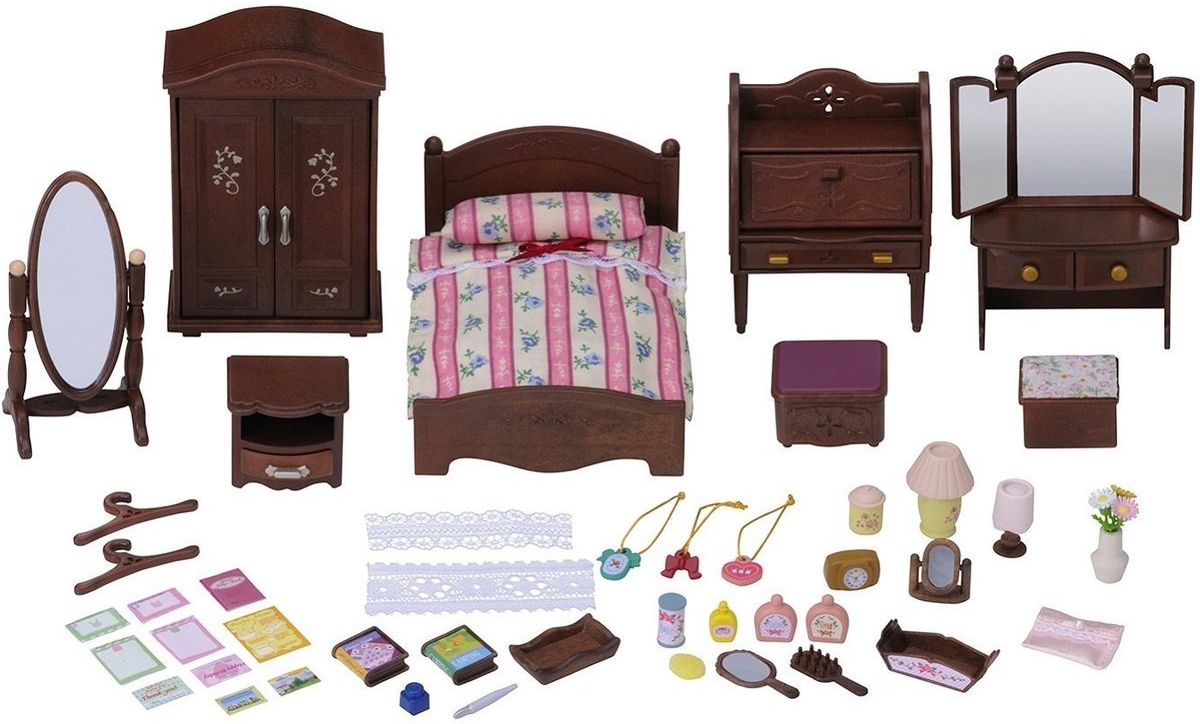 master bedroom set sylvanian families