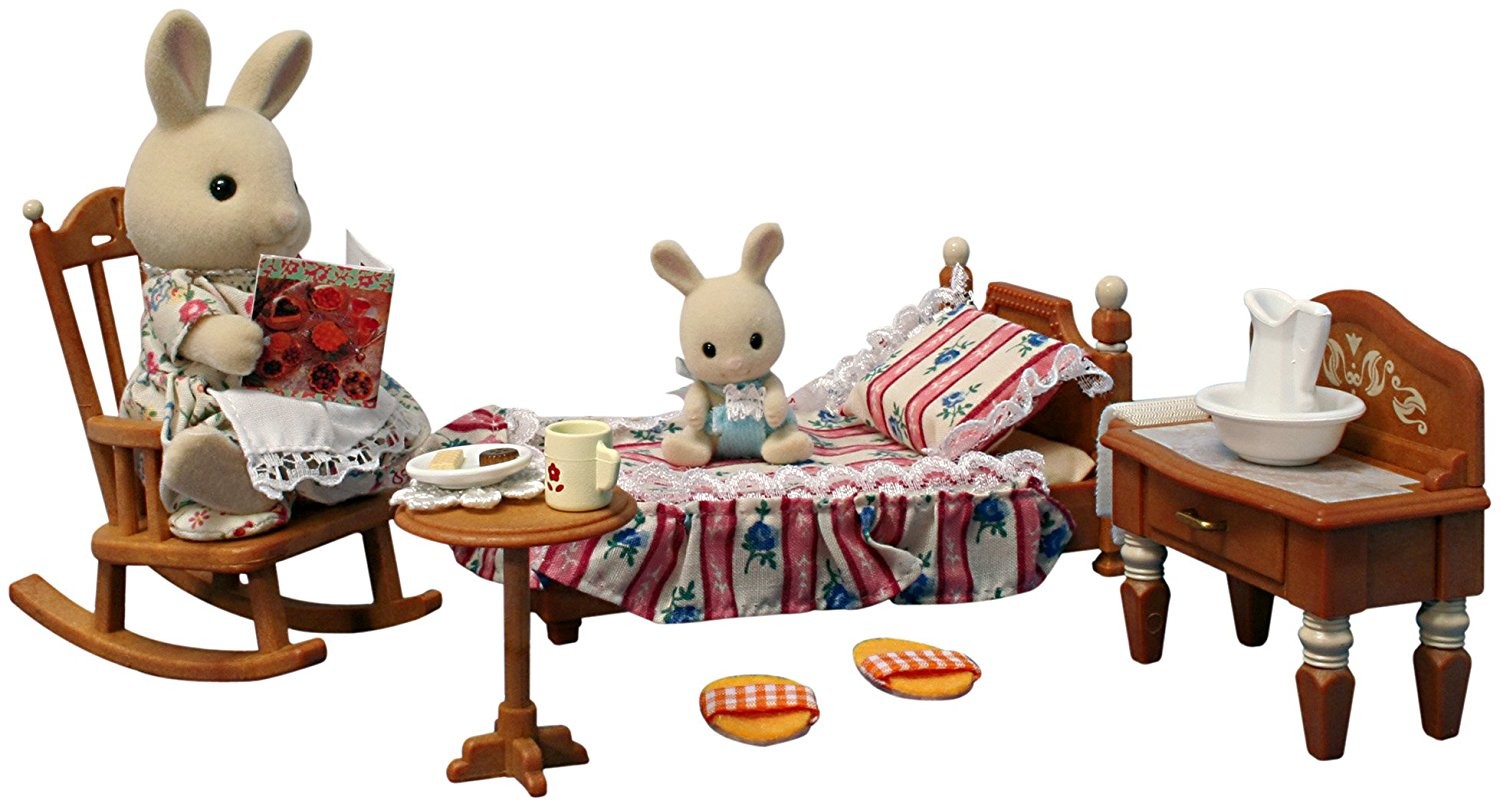 Bed Room with Flora & Baby Robby | Sylvanian Families Wiki | Fandom