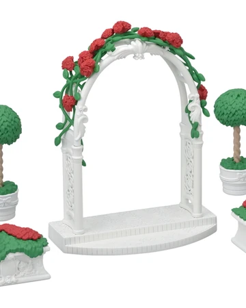 sylvanian garden set