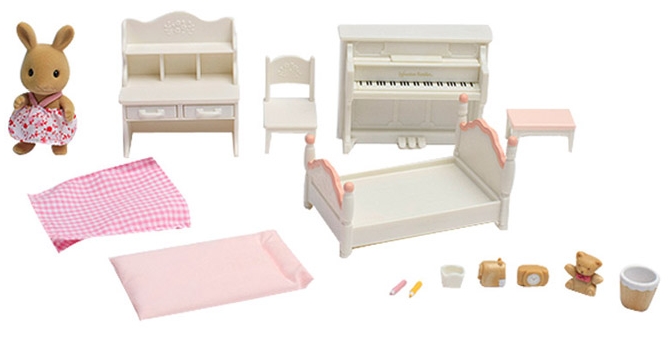 sylvanian families girls bedroom