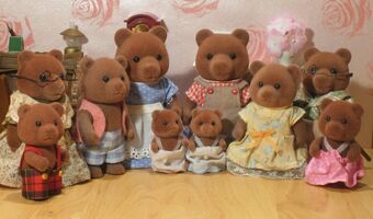 sylvanian families teddy bear