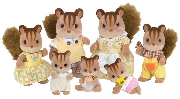 sylvanian families squirrel baby