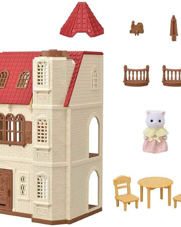 Red Roof Tower Home Sylvanian Families Wiki Fandom