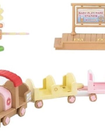 sylvanian families train set