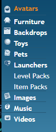 Glowbe Stuff List