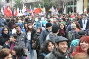 Chilean-protesters