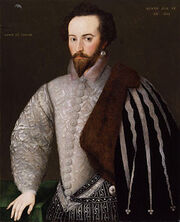 Sir Walter Ralegh by 'H' monogrammist