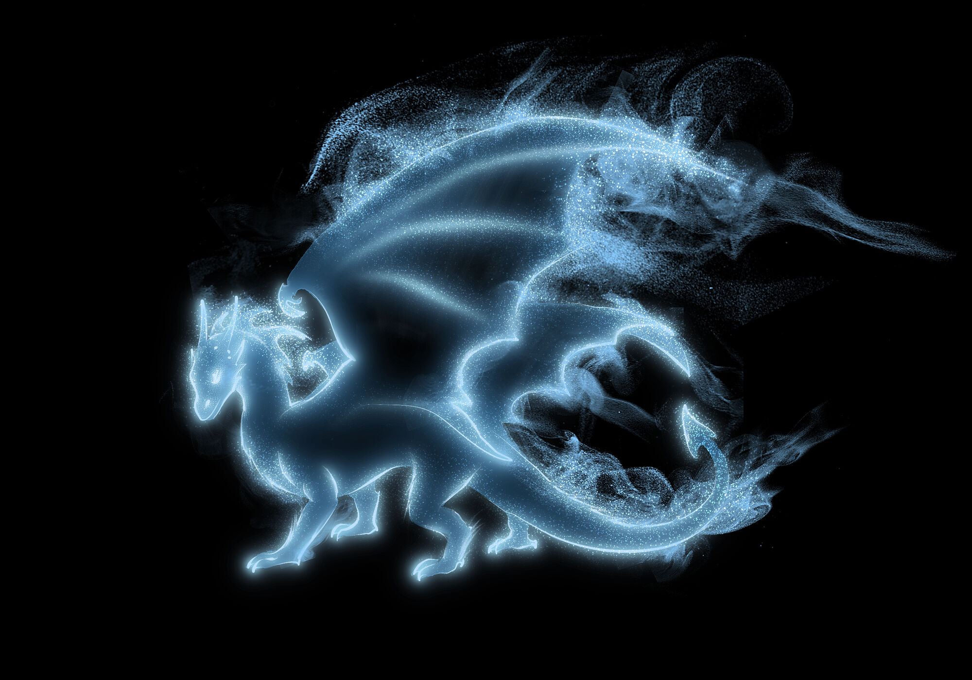 Obraz Dragon patronus.jpg Szkoła Magii Flamethrower Wiki FANDOM