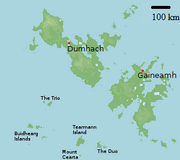 Karte - Tearmann Island