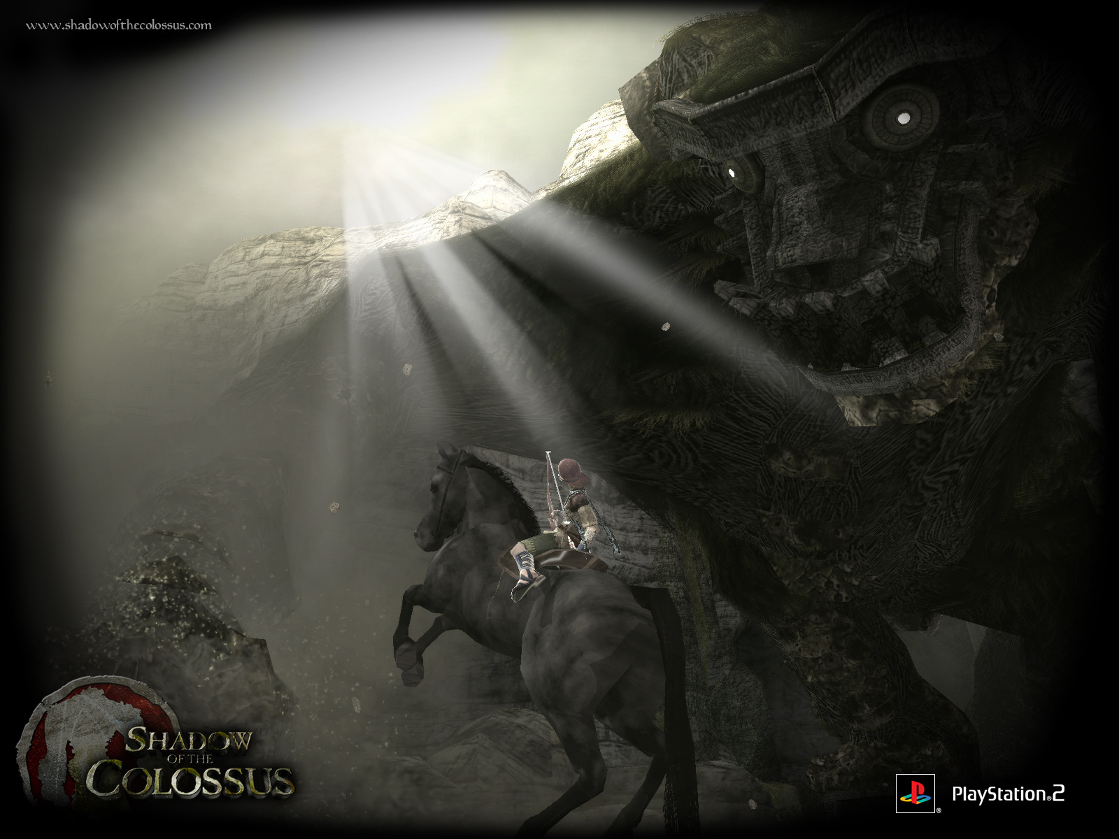 video game shadow of the colossus wallpaper