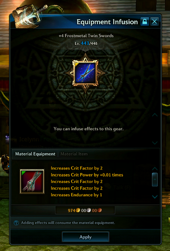 Equipment Infusion Tera Wiki Fandom
