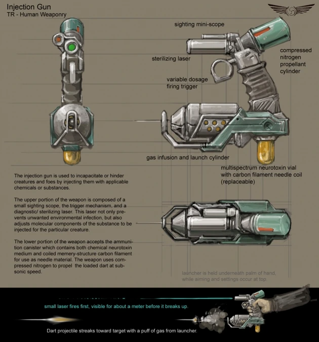 Injector Gun TaRapedia FANDOM powered by Wikia