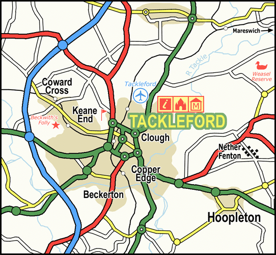 Tackleford map