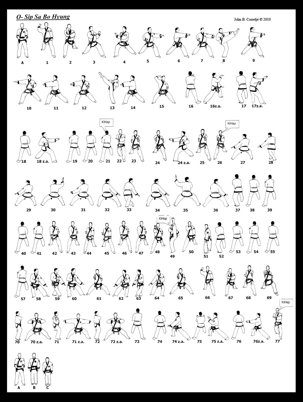 O Sip Sa Bo Taekwondo Wiki Fandom