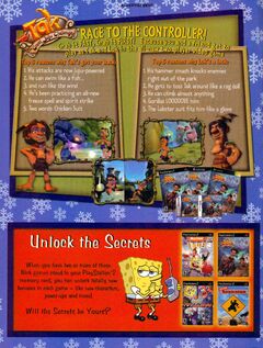 Tak The Great Juju Challenge game print ad Nick Mag Dec Jan 2006