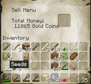 Sell Menu