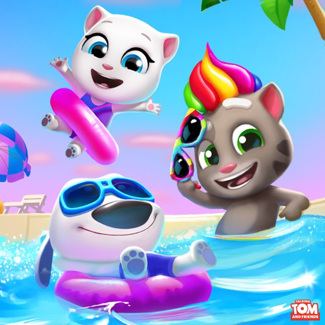 talking tom pool