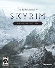 Обложка коллекционного издания (Skyrim)