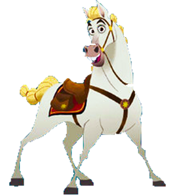 disney princess maximus ride on horse