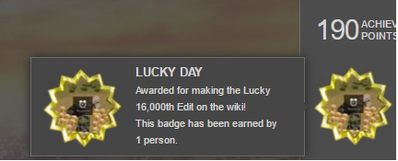 Lucky day