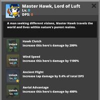 Master Hawk Lord Of Luft Tap Titans Wiki Fandom