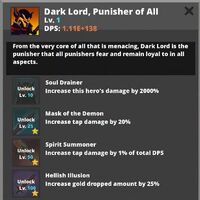Dark Lord Punisher Of All Tap Titans Wiki Fandom