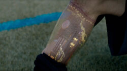 Ram's prosthetic leg