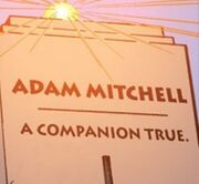 Adam Mitchell's grave