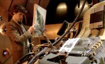 Vincent and Doctor tardis