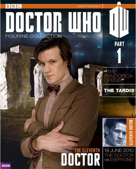 Oficial Doctor Who Figurine Collection #1 Matt Smith 11TH Dr EAGLEMOSS Revista