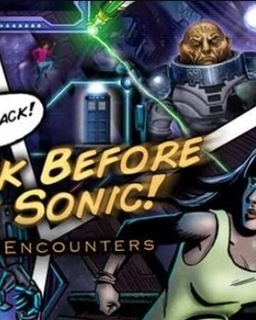 Think Before You Sonic Video Game Tardis Fandom