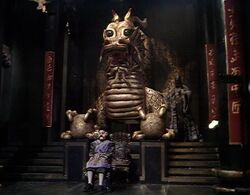 Dragon statue