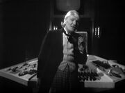 Doctor stood against console - Edge of Destruction