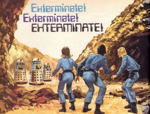 exterminate exterminate exterminate short story tardis