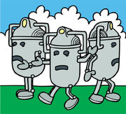 Cybermen attacking London