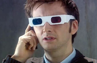 Tenth Doctor | Doctor Who | Brown Suit &amp; 3D Glasses Minecraft Skin
