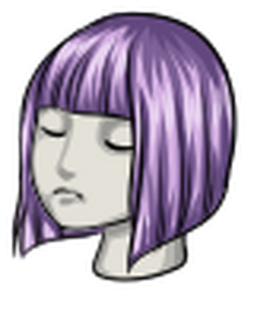 Lavender Angled Bob Hairstyle Tattered Weave Wikia Fandom