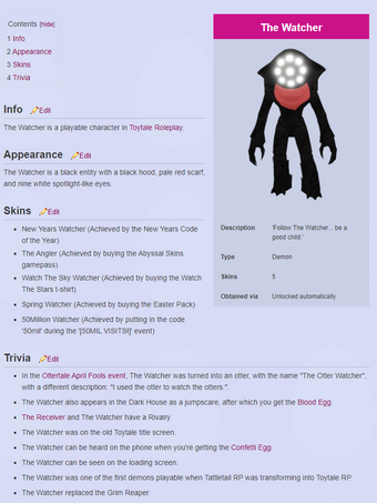 Page Formatting Tattletail Roblox Rp Wiki Fandom - roblox baldis basics rp easter egg