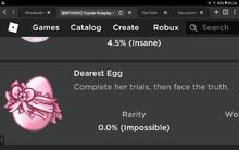 Dearest Egg Tattletail Roblox Rp Wiki Fandom - tattletail roblox face