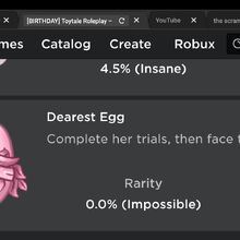 Dearest Egg Tattletail Roblox Rp Wiki Fandom - roblox star wars rp