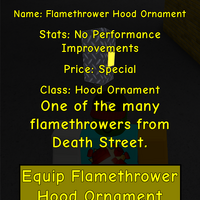 Flamethrower Hood Ornament Taxi Simulator 2 Wiki Fandom